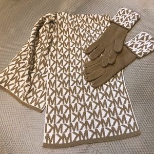 Michael Kors Scarf and Gloves